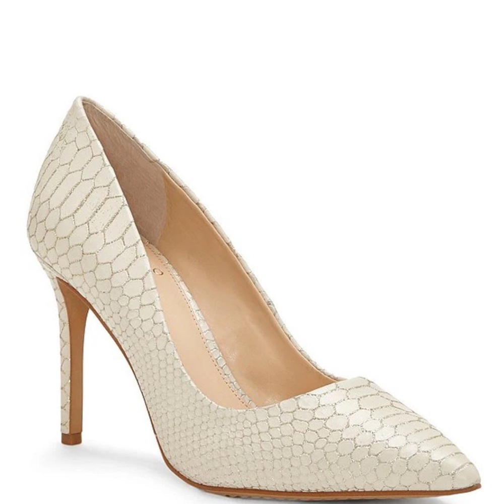 Vince Camuto Savilla Snake Embossed Design Dress Pumps